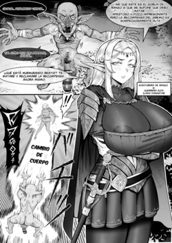 [Momomimi] Forced Body Swap by Goblins Leads to Ejaculation Addiction! The Fall of Elven Warrior Iliana Dawnstar! [Spanish] [TF Scans]