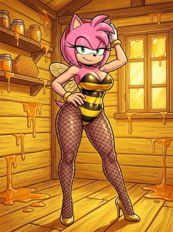 [Sonic Underground] Amy Rose [AI Generated]