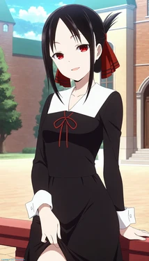 [AIKa0017] 四宮かぐや 藤原千花 早坂愛 白銀圭 氷かぐや [AI Generated]