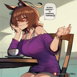 [Tillian] Ruta de Agnes Tachyon 2 (Uma Musume Pretty Derby) [Spanish] [JFairy Traslate] [AI Generated]