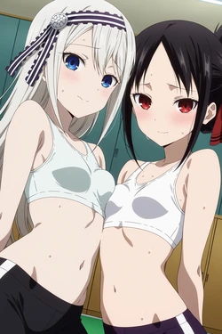 (Thebardspirit) Kaguya and Kei [AI Generated]