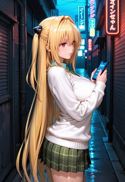 (SUBU) Golden Darkness Papakatsu [AI Generated]