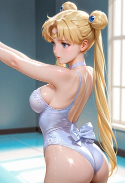 (SUBU) Usagi Tsukino Ballet Assault [AI Generated]