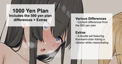 [Lemon Tea] 2024-07-11 [1000 En Puran] Mirare Nagara Kuritorisu Ijitteru Onna no Ko • 500 En Puran no Sabun + Omake [English] [Project Valvrein]