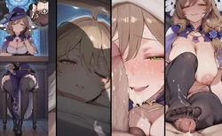 [Mimiya] Lisa Minci リサ・ミンツ | Genshin Impact (Patreon) [AI Generated]