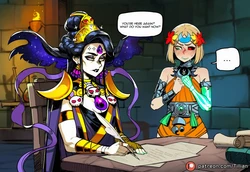 [Tillian] Nyx x Melinoe (Hades) [AI GENERATED]