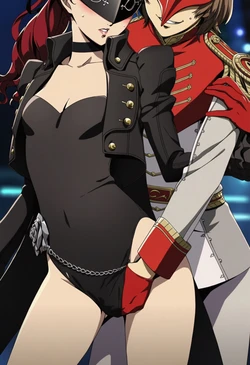 [Ferrappuccino-FPart] P5R Beautiful Thief Girls Learn a Painful Lesson from Their Arch-Enemy [275 pic] [If Defeat Route] [AI Generated]