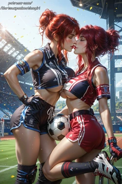 [Patreon] [AiASAG] [4K] ⚽Football Babes🏃‍♀️ - Preview [AI Generated]