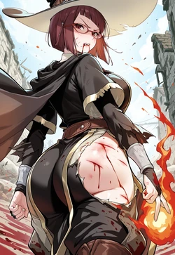 War hero -Miriel [AI Generated]
