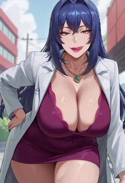 Nijou Aki - Maken-Ki! by Kladenart [Ai-generated]