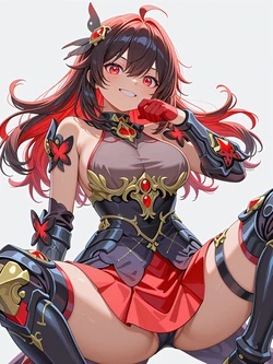 [Kyonkanie (Pantyless)] Veliona Dark Seele - Honkai Impact 3rd [AI Generated]