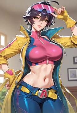 ChocoPizza / ChocoBurger - Jubilee (X-Men) [AI Generated]