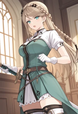 [Pixiv] D Will【The Legend of Heroes series】Elaine, sleep rape (AI Generated)