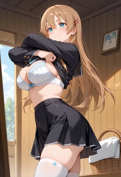 [Pixiv] UmiAI【Tokyo Xanadu】Hiiragi Asuka (AI Generated)
