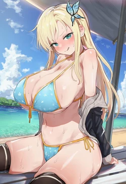 kashiwazaki sena (Sky) [Ai Generated]