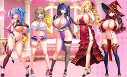 [Milk Factory] Motto! Haramase! Honoo no Oppai Isekai Oppai Spy Gakuen! Characters sets Part1