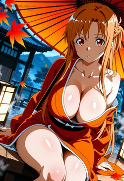[Juanpi Amvs] 【FULL】 | | Asuna Yuuki | | Kimono (Patreon) [AI Generated]