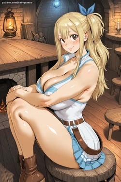 [Savannah Rae] Lucy Heartfilia - Fairy Tail [Full] (Patreon) [AI Generated]