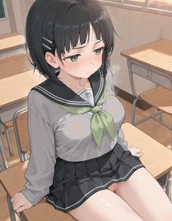 桐ヶ谷直葉 (Kirigaya Suguha) AI-generated