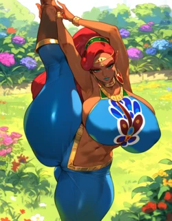 Lucyla803 Urbosa x Ganon {Breath of the wild} [Request] (150+ extra images) [AI Generated]