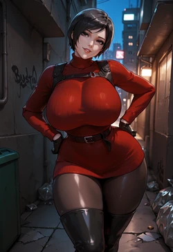 [Loratta] Ada Wong - Resident Evil x BBC Threesome (2026-08-02) [AI Generated]