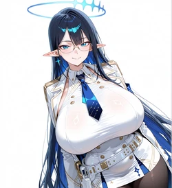 [DeepMole] BlueArchive_Rin(330p) [AI Generated]