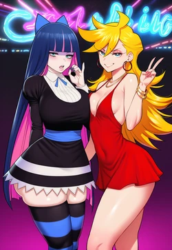 [1-A Dot] Panty & Stocking [AI Generated]