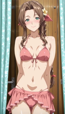 [Kikia1_Ai] Aerith Gainsborough - Final Fantasy - (227 images) (Patreon) [AI Generated]