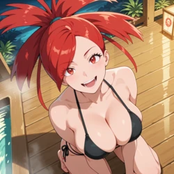 [Hentai Hideout] Flannery (Summer ☀️) | Pokemon | Full Set (Patreon) [AI Generated]