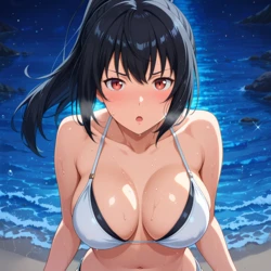 [NekoNest] Shizuku Yaegashi #2 | Beach (87 Images) [AI Generated]
