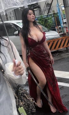 What's this doing out on the street? (这东西怎么会出现在大街上?) [AI Generated]