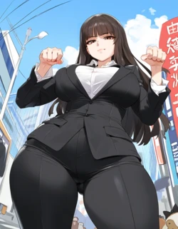 Lucyla803 nishizumi shiho {girls und panzer} x BBC/GB [Request] (200+ extra images) [AI Generated]