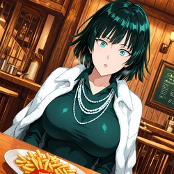 [NekoNest] Fubuki | Cafe (130 Images) [AI Generated]