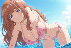 [Fran] Akagawa Chisa - Cue! (100P) (Patreon) [AI Generated]