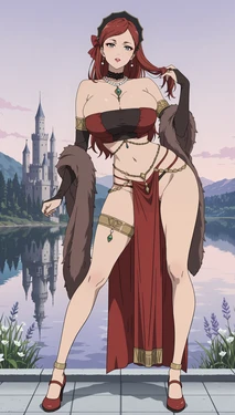 [Meowu laha 💘] Hilda Boreas Greyrat | Grassland [AI Generated]