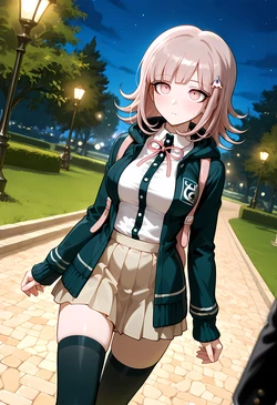 neekosan 七海 千秋 | Danganronpa (ダンガンロンパ) [AI Generated]