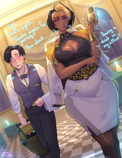[MrHernanDrawings] Domina 💠🥂 (Overwatch) [HQ]