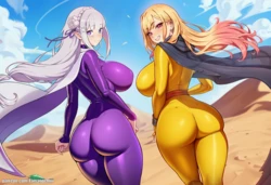 [Tamagochiiii] Emilia & Marin Good Deal (Patreon) [AI Generated]