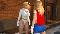 Supergirl and Galatea in Conflict