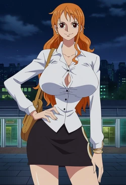 [Sticky] (66p) One Piece - Nami x Arlong - After Office [AI Generated]