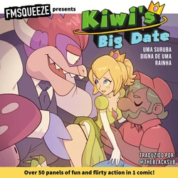 [fmsqueeze] Kiwi's Big Date- A Gangbang Fit for a Queen [Português PT-BR]