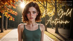 [DumbKoala] Red Gold Autumn [AI Generated]