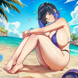 [Tamagochiiii] Yelan Beach CocoNUT (AI Generated)