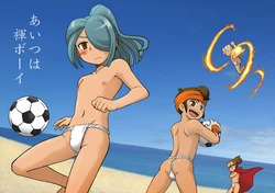[Aniki Otokodou (Kirigakure Takaya)] あいつは褌ボーイ (Inazuma Eleven) [Digital]