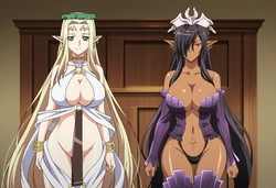 [Sticky] (70p) Kuroinu - Celestine & Olga Threesome [AI Generated]