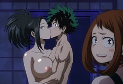 [Sticky] (51p) BNHA - Momo x Deku Caught By Uraraka [AI Generated]