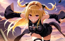 [spreeds] [AI Generated] 金色暗影 - to love ru