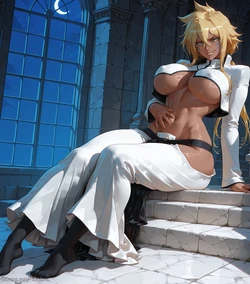 [Velurieve] Tier Harribel - White Crop Top [AI Generated]