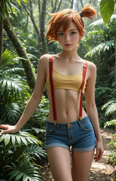 Misty in Rain Forest Oasis [AI Generated]
