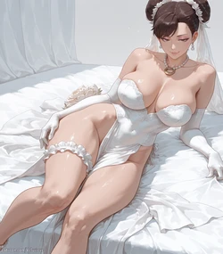 [Velurieve] Chun-Li - Wedding Dress [AI Generated]